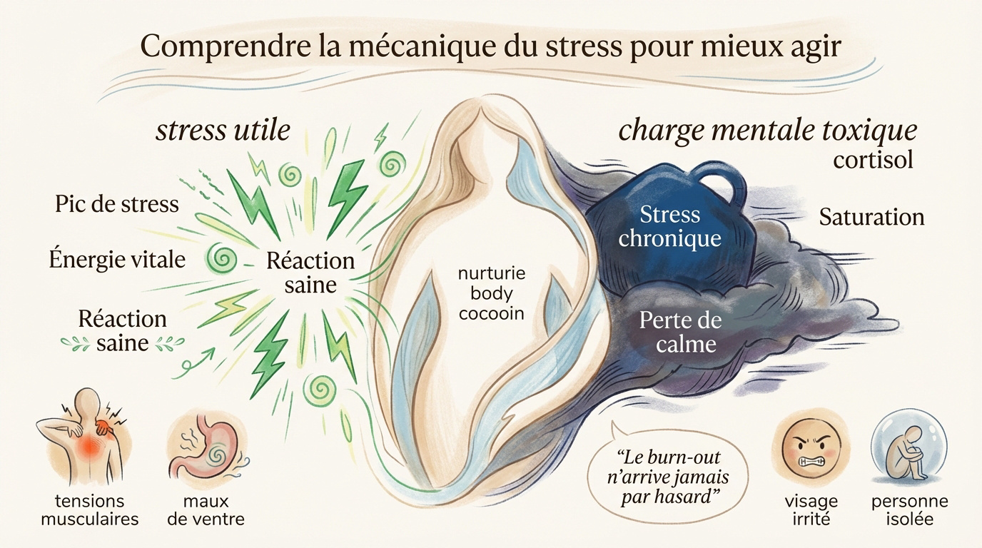 M&eacute;canismes biologiques du stress