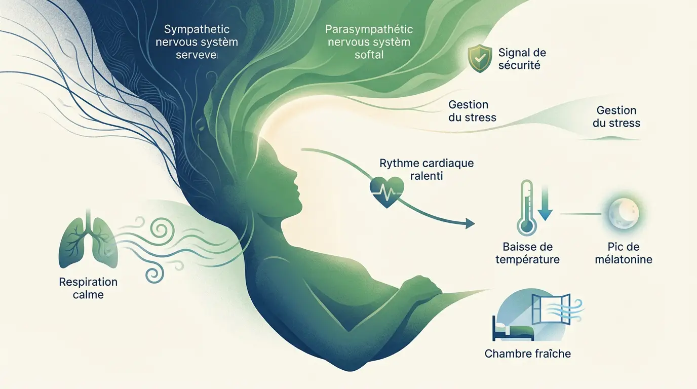 Mécanismes biologiques de l'endormissement