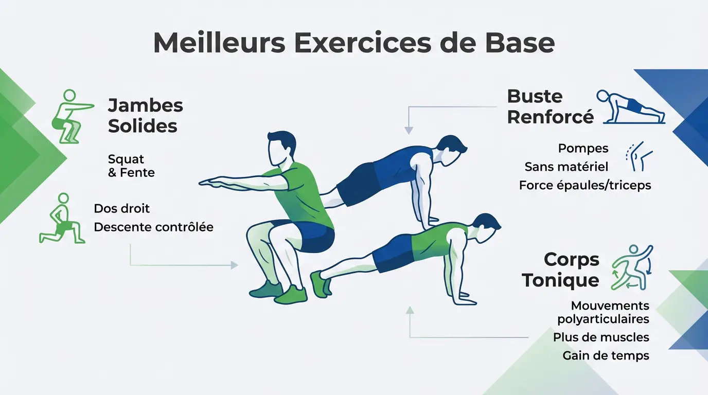 Exercices de base pour le fitness