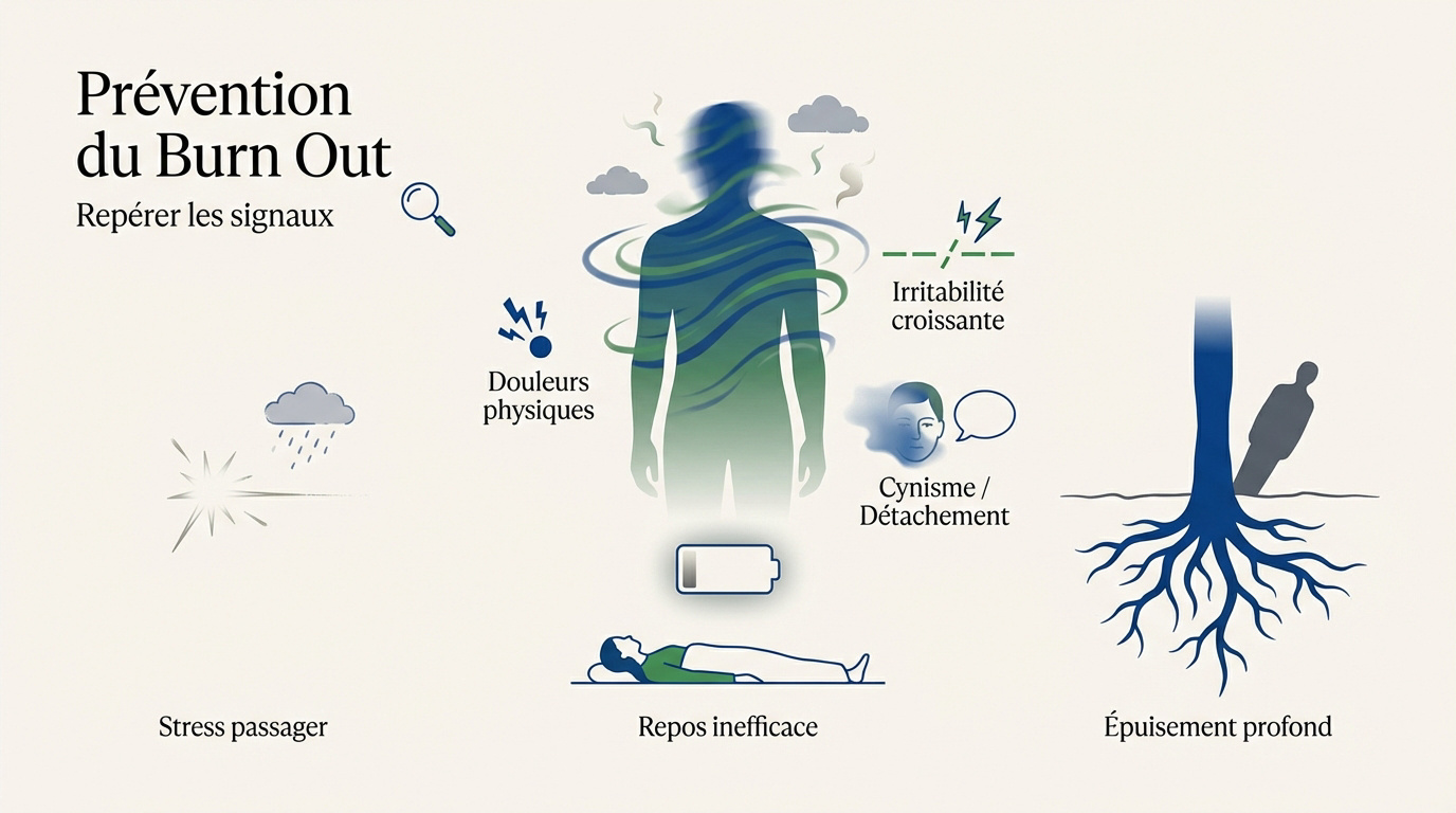 Signes de fatigue et prévention du burn-out