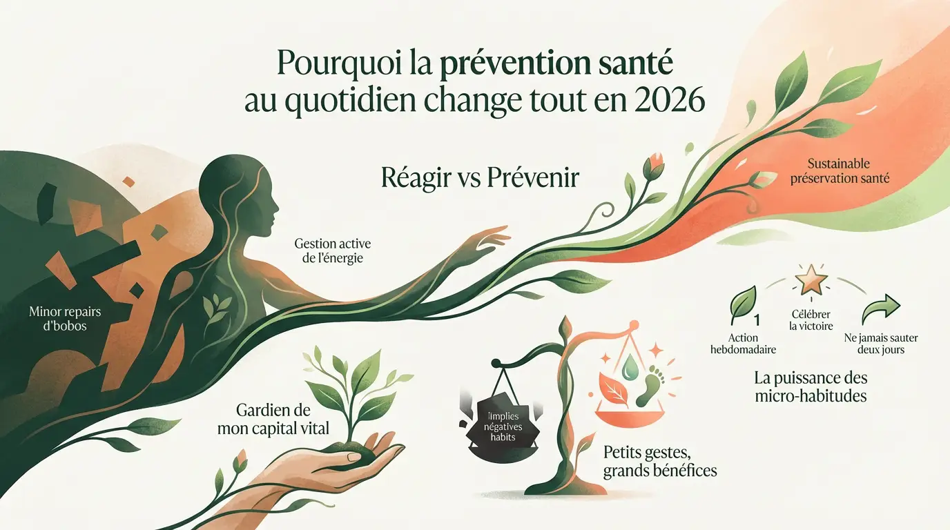 Comparaison entre la médecine réactive et la prévention proactive pour la santé