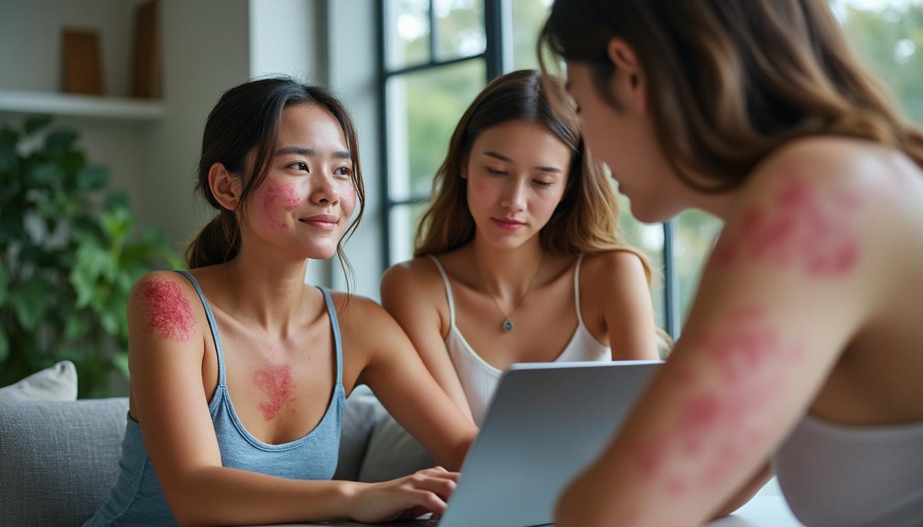 Acné, eczéma, psoriasis : à quel moment consulter un dermatologue en ligne pour vos troubles cutanés ? découvrez quand consulter un dermatologue en ligne pour traiter efficacement l'acné, l'eczéma et le psoriasis. obtenez des conseils professionnels pour vos troubles cutanés à distance.