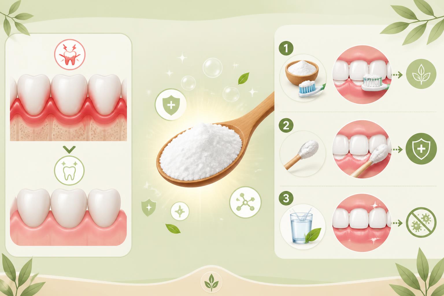 Gingivite : soulagement et traitement naturel grâce au bicarbonate de soude découvrez comment soulager et traiter naturellement la gingivite avec le bicarbonate de soude, pour des gencives saines et apaisées.