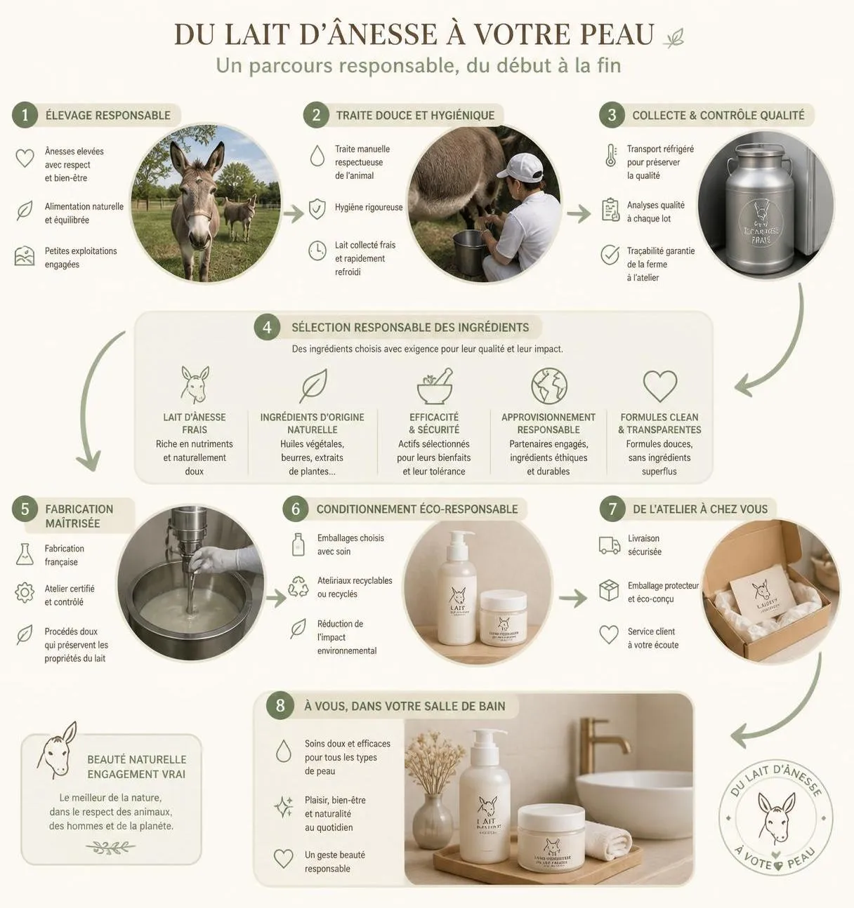 découvrez les bienfaits du lait d’ânesse, un trésor naturel reconnu pour illuminer la peau et renforcer la santé grâce à ses propriétés nourrissantes et bienfaisantes.