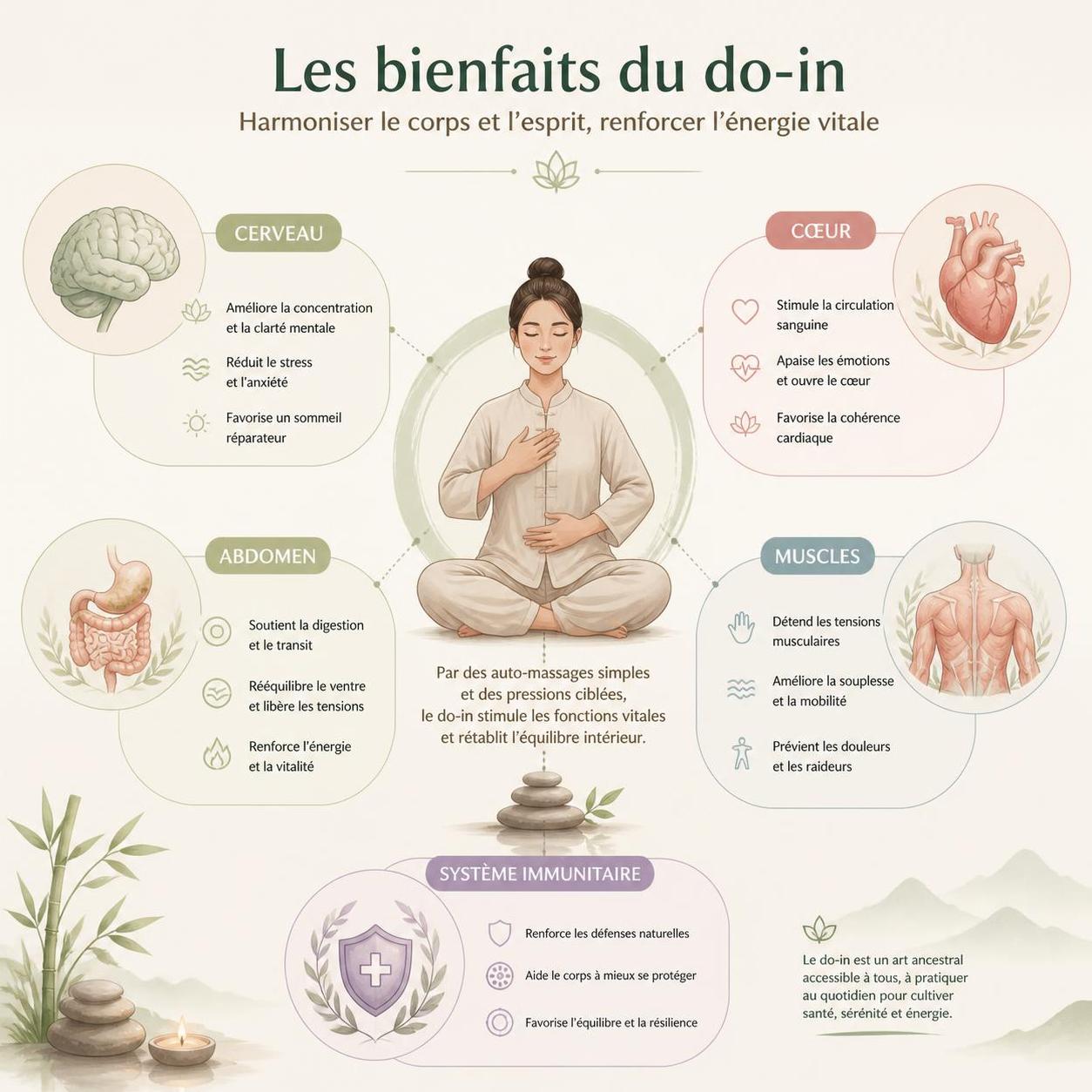 découvrez les techniques de massage chinois do-in, les points à stimuler pour soulager le corps et l'esprit, et les bienfaits pour votre bien-être au quotidien.