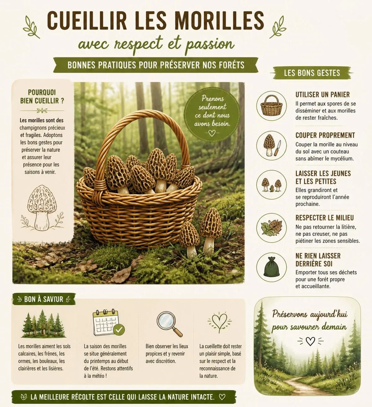 découvrez comment identifier les morilles, des champignons prisés, apprenez à les cuisiner délicieusement et explorez leurs bienfaits nutritionnels pour une alimentation saine.