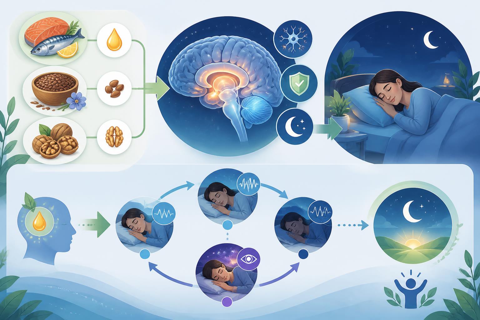 découvrez comment les oméga-3, ces acides gras naturels, améliorent la qualité de votre sommeil et favorisent des nuits réparatrices pour un bien-être optimal.