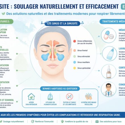 Sinusite : soulager naturellement et traitements efficaces 2026 dĂ©couvrez des mĂ©thodes naturelles et des traitements efficaces pour soulager la sinusite en 2026. conseils, remĂšdes et solutions pour retrouver votre bien-ĂȘtre respiratoire.