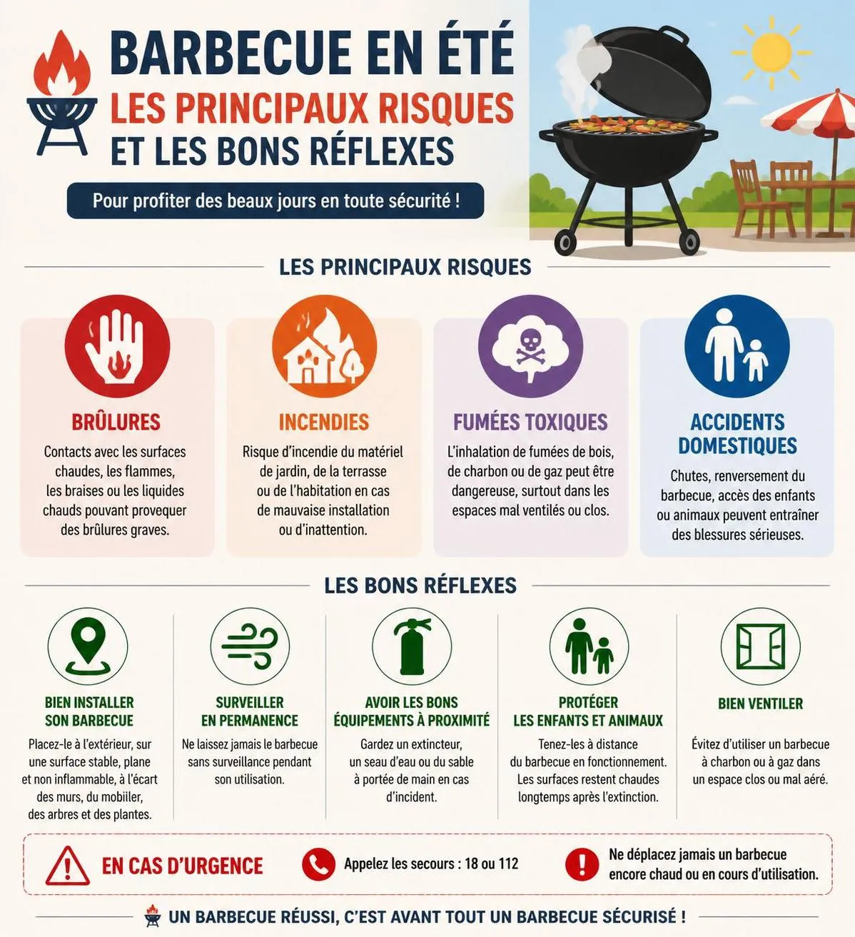 découvrez les règles indispensables pour garantir la sécurité de votre barbecue en été et profiter d'une expérience conviviale sans risques.