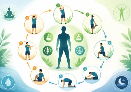 découvrez une routine d'étirements quotidienne pour améliorer votre flexibilité et favoriser la récupération musculaire efficacement.