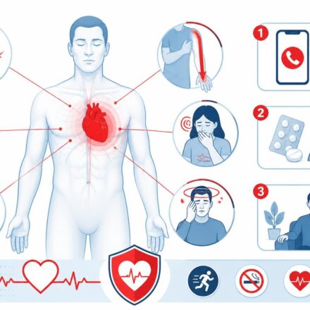 Infarctus du myocarde : reconnaître les signes et réagir vite découvrez comment reconnaître rapidement les signes d'un infarctus du myocarde et agir efficacement pour sauver des vies.