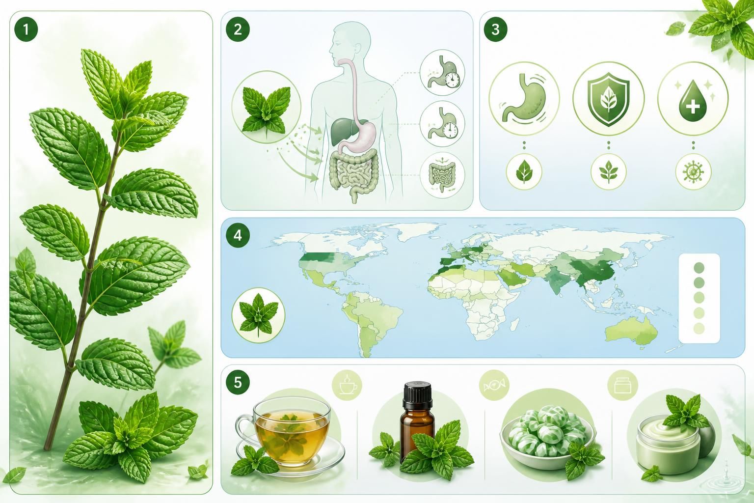 découvrez les bienfaits digestifs de la menthe, ses propriétés médicinales et ses nombreuses utilisations pour améliorer votre santé et votre bien-être au quotidien.