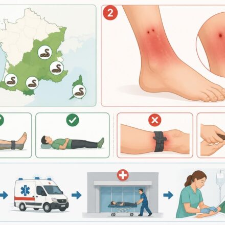 découvrez les gestes d'urgence essentiels et la prise en charge médicale en cas de morsure de vipère aspic en france pour agir rapidement et efficacement.