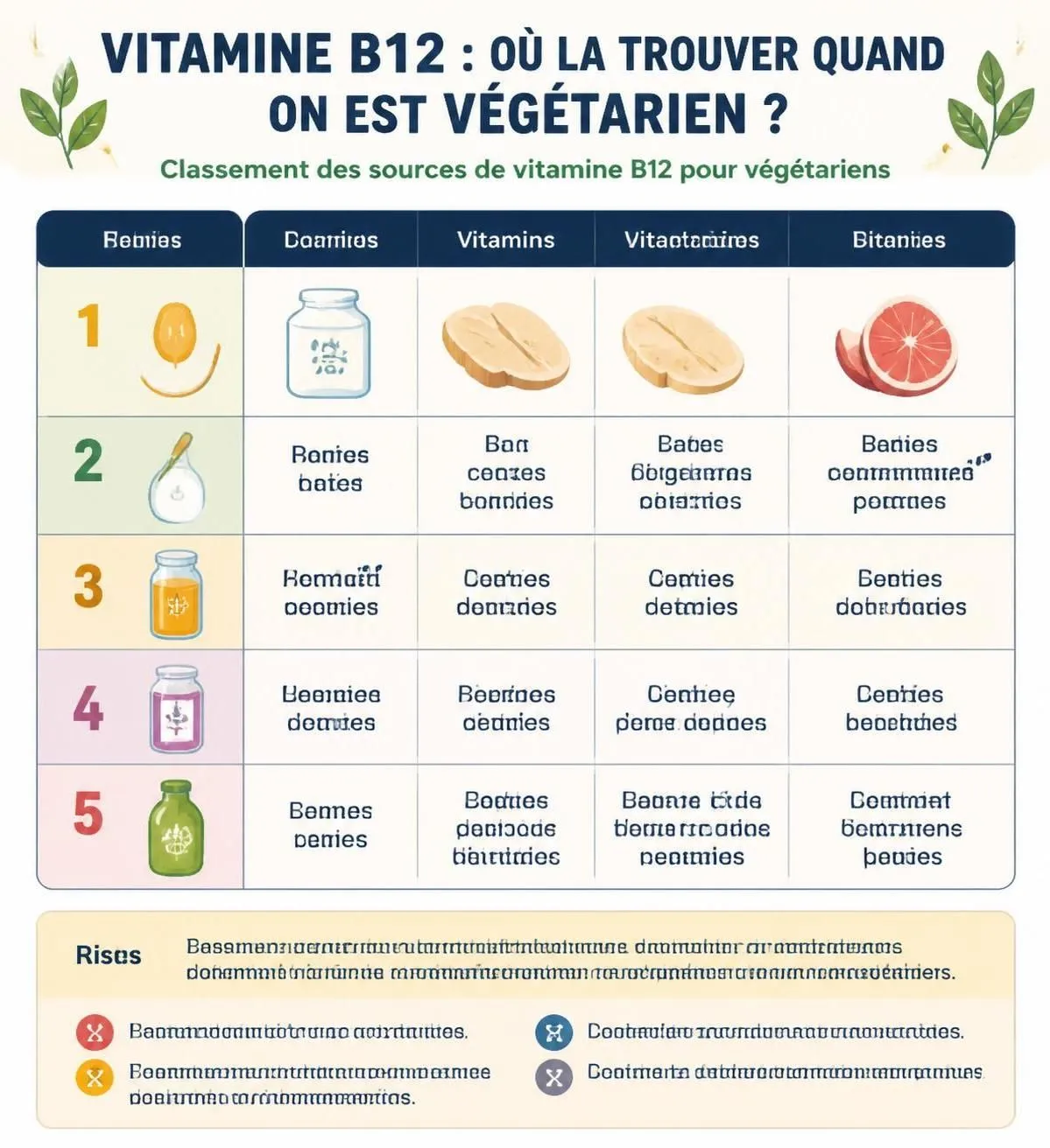 découvrez tout sur la vitamine b12 en 2026 : causes de carence chez les végétariens, sources alimentaires et compléments efficaces pour maintenir votre santé.