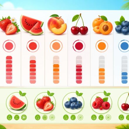 Calories des fruits d’Ă©tĂ© : tableau comparatif et lesquels privilĂ©gier pour maigrir dĂ©couvrez un tableau comparatif des calories des fruits d'Ă©tĂ© et apprenez quels fruits privilĂ©gier pour perdre du poids efficacement tout en vous faisant plaisir.