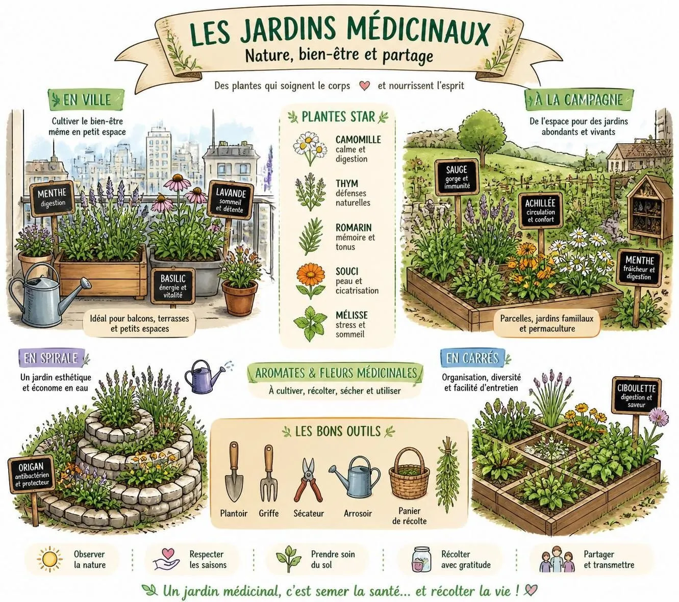 découvrez comment créer un jardin de plantes médicinales chez vous avec notre guide des 10 plantes essentielles à cultiver pour bien-être et santé naturelle.