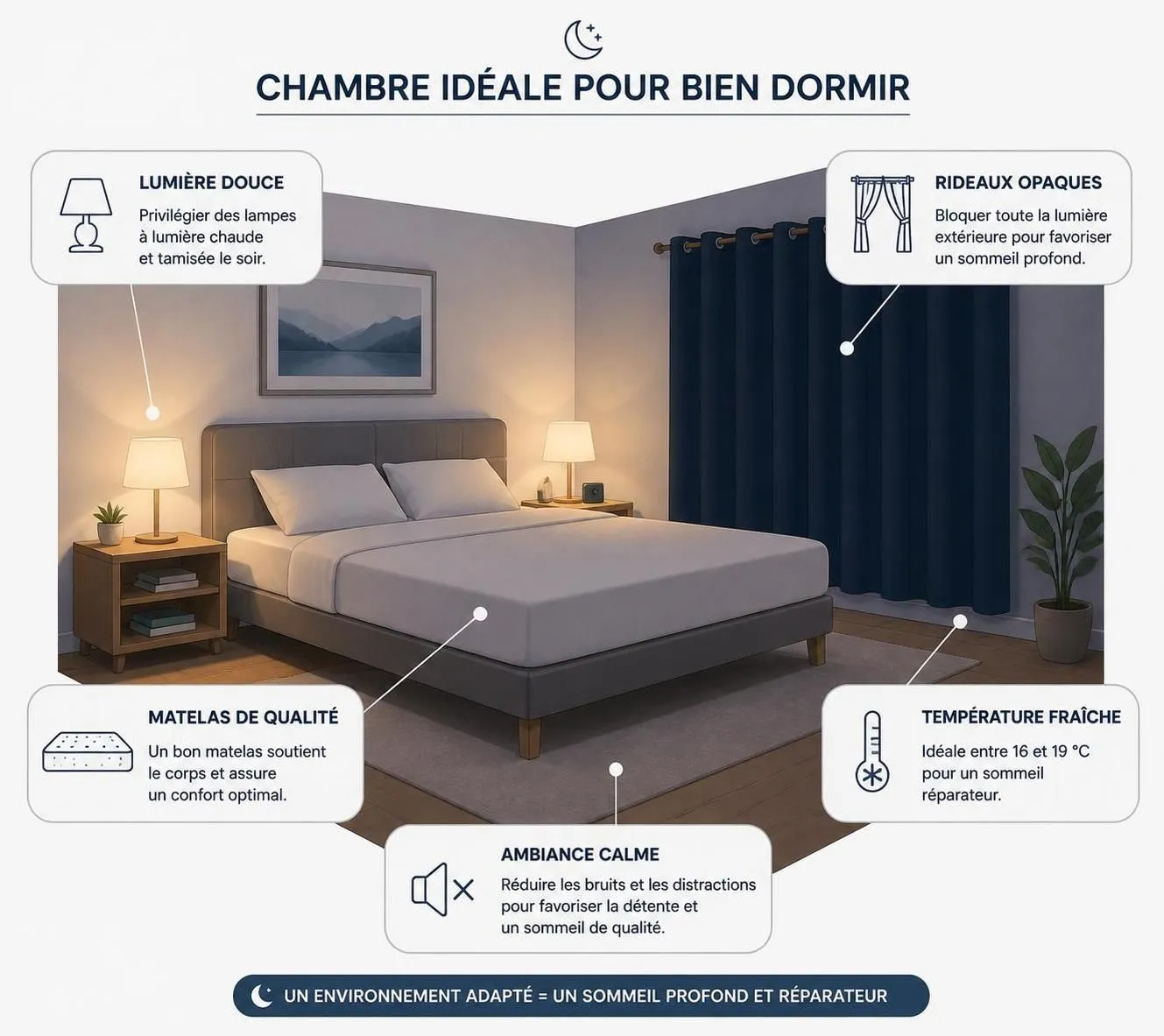 découvrez les causes profondes de l'insomnie chronique, ainsi que des solutions naturelles et des traitements médicaux efficaces pour retrouver un sommeil réparateur.