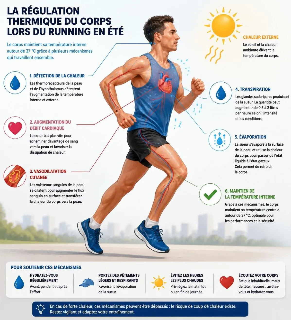 découvrez comment adapter votre entraßnement de running en été pour courir efficacement tout en évitant les risques liés à la chaleur. astuces et conseils pratiques pour rester en forme et en sécurité.