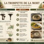 Trompette de la mort : identification, bienfaits et recettes pour cuisiner ce champignon découvrez comment identifier la trompette de la mort, ses bienfaits pour la santé, et des recettes savoureuses pour cuisiner ce champignon délicieux et mystérieux.