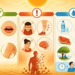 DĂ©shydratation en Ă©tĂ© : symptĂŽmes, consĂ©quences et comment bien s’hydrater dĂ©couvrez les symptĂŽmes et les consĂ©quences de la dĂ©shydratation en Ă©tĂ©, ainsi que des conseils pratiques pour bien s'hydrater et rester en bonne santĂ© pendant les fortes chaleurs.
