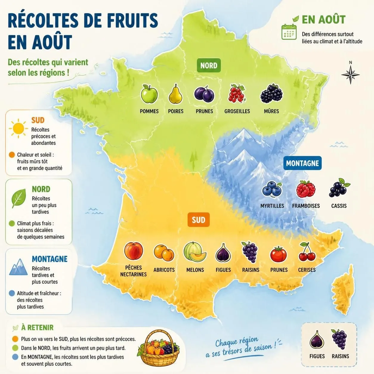 découvrez les fruits de saison en août pour savourer pleinement leurs bienfaits nutritifs et profiter d'une alimentation saine et gourmande.