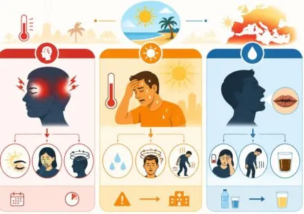 découvrez comment identifier les causes des maux de tête en été : migraine, coup de chaleur ou déshydratation, et apprenez à les prévenir efficacement.