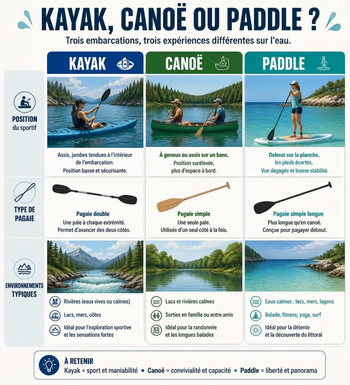 découvrez les bienfaits des sports nautiques en été comme le kayak, le paddle et le canoë, ainsi que des conseils pratiques pour bien débuter et profiter pleinement de vos activités aquatiques.